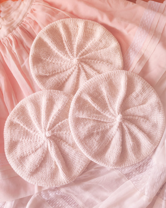 Patrón de tejido mas video "Boina Simple"