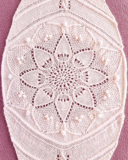 Patrón de tejido mas video "Driada Scarf"