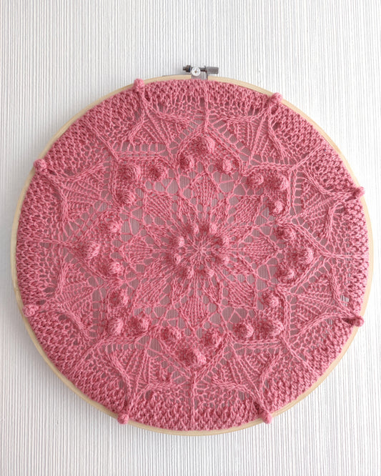 Patrón de tejido "Mandala Soham"