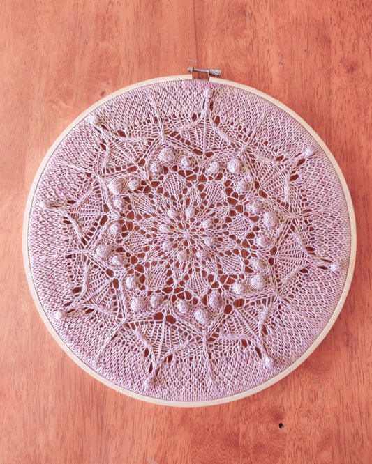 Patrón de tejido "Mandala Soham"