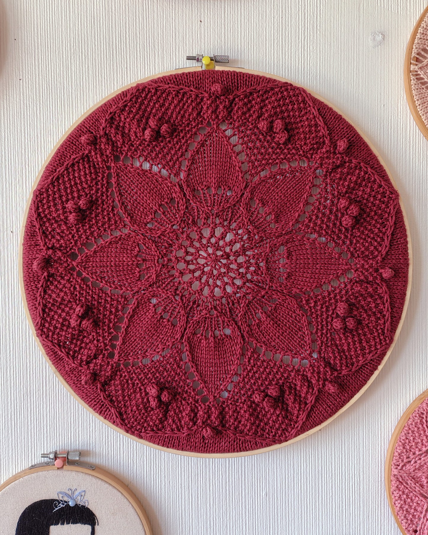 Patrón de tejido "Mandala Driada"