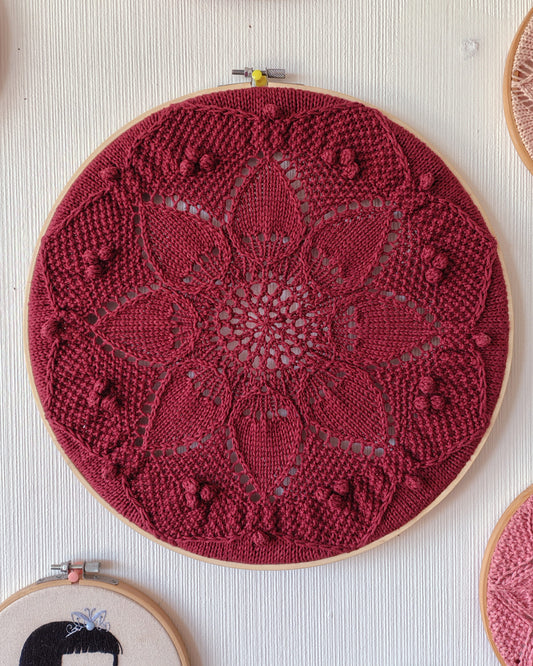 Patrón de tejido "Mandala Driada"