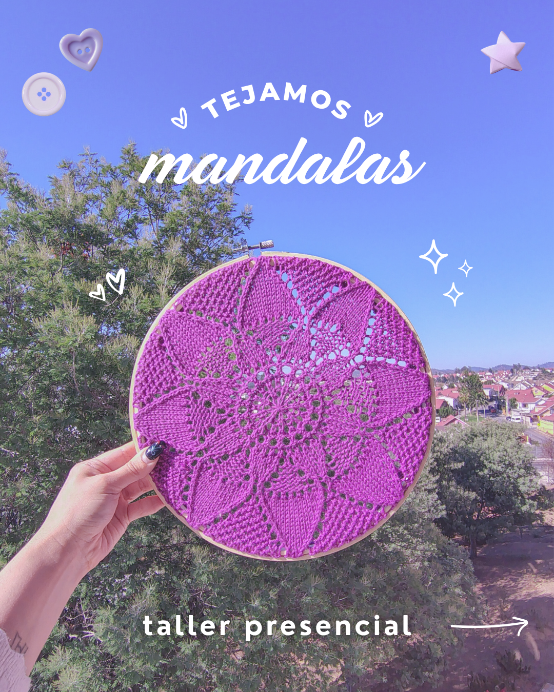 Tejamos Mandalas - Taller Presencial SANTIAGO