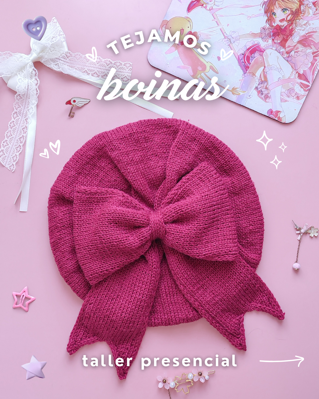 Teje Tu Primera Boina - Taller Presencial QUILPUÉ