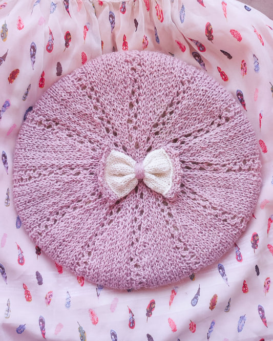 Patrón de tejido mas video "Echinoidea"