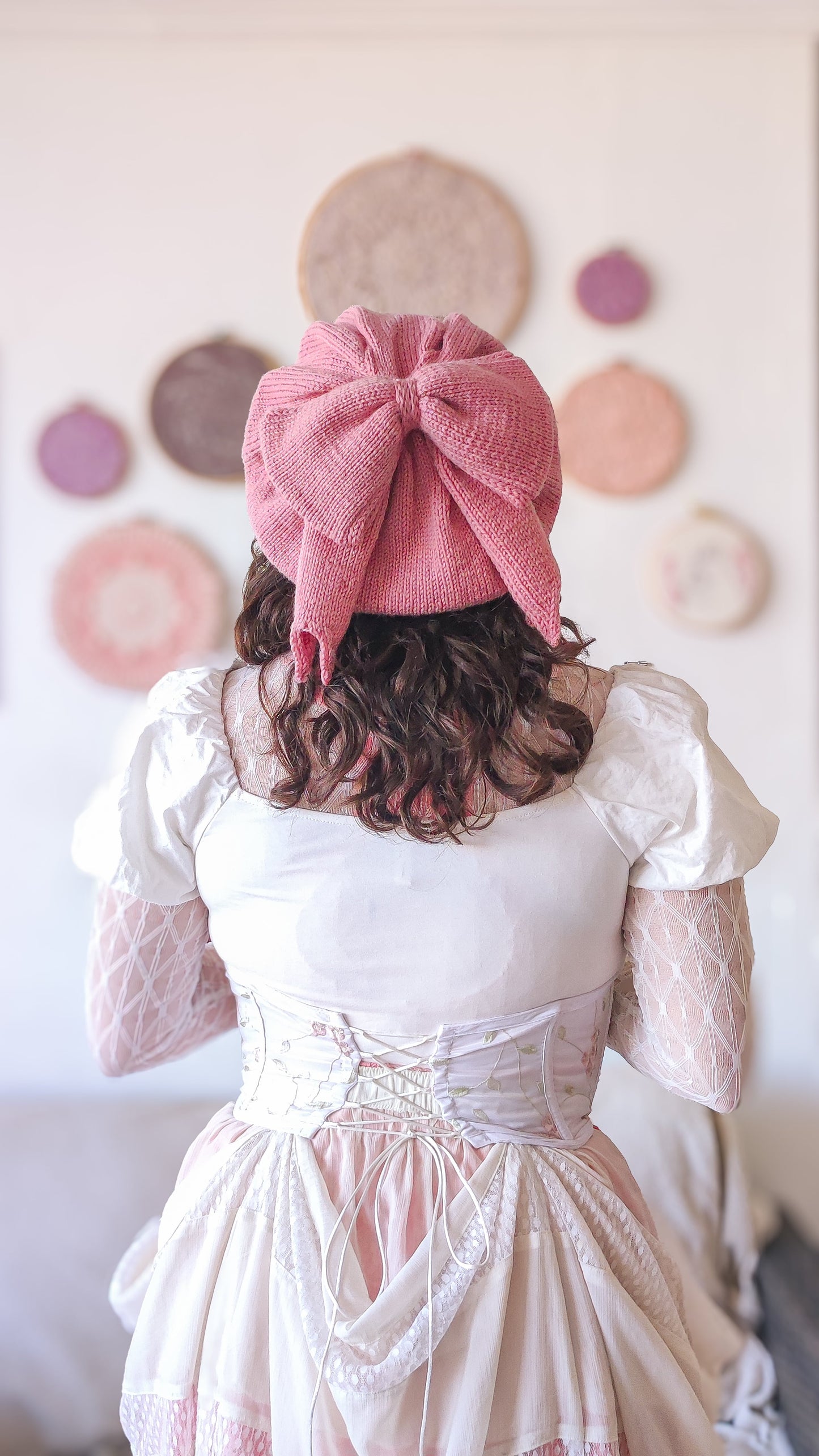 Patrón de tejido mas video "Boina Shoujo"