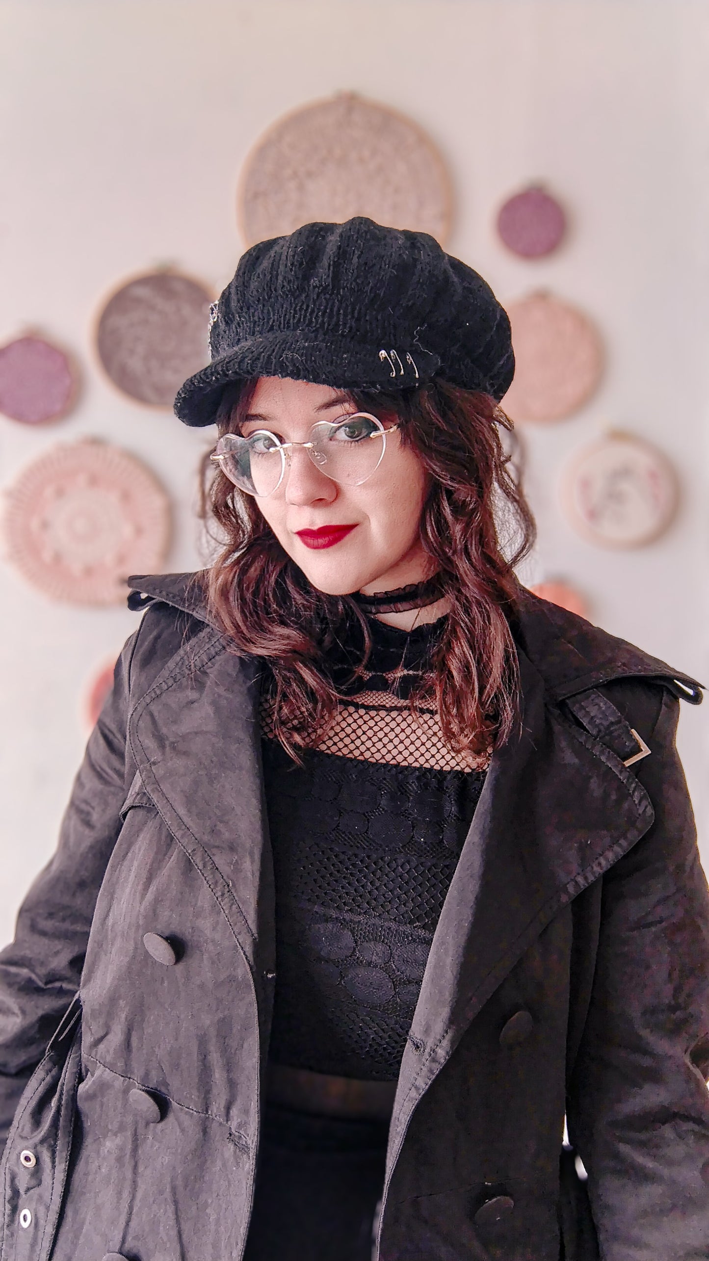 Patrón de tejido mas video "Nana Beret"