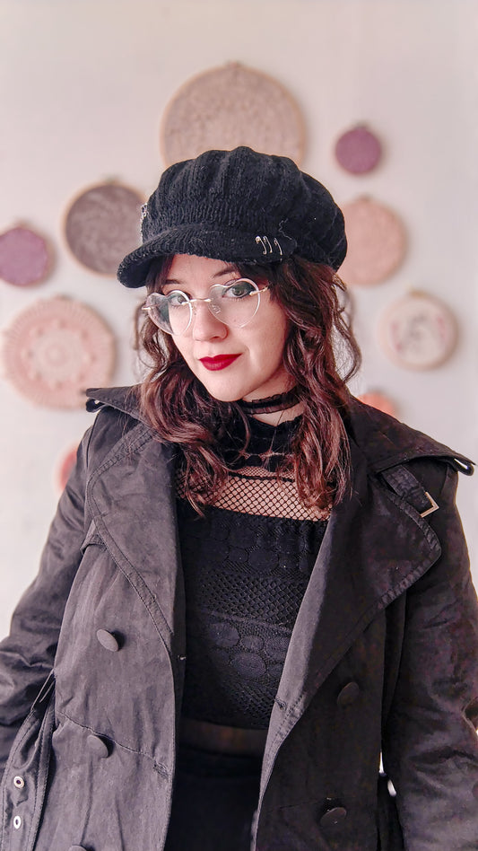 Patrón de tejido mas video "Nana Beret"