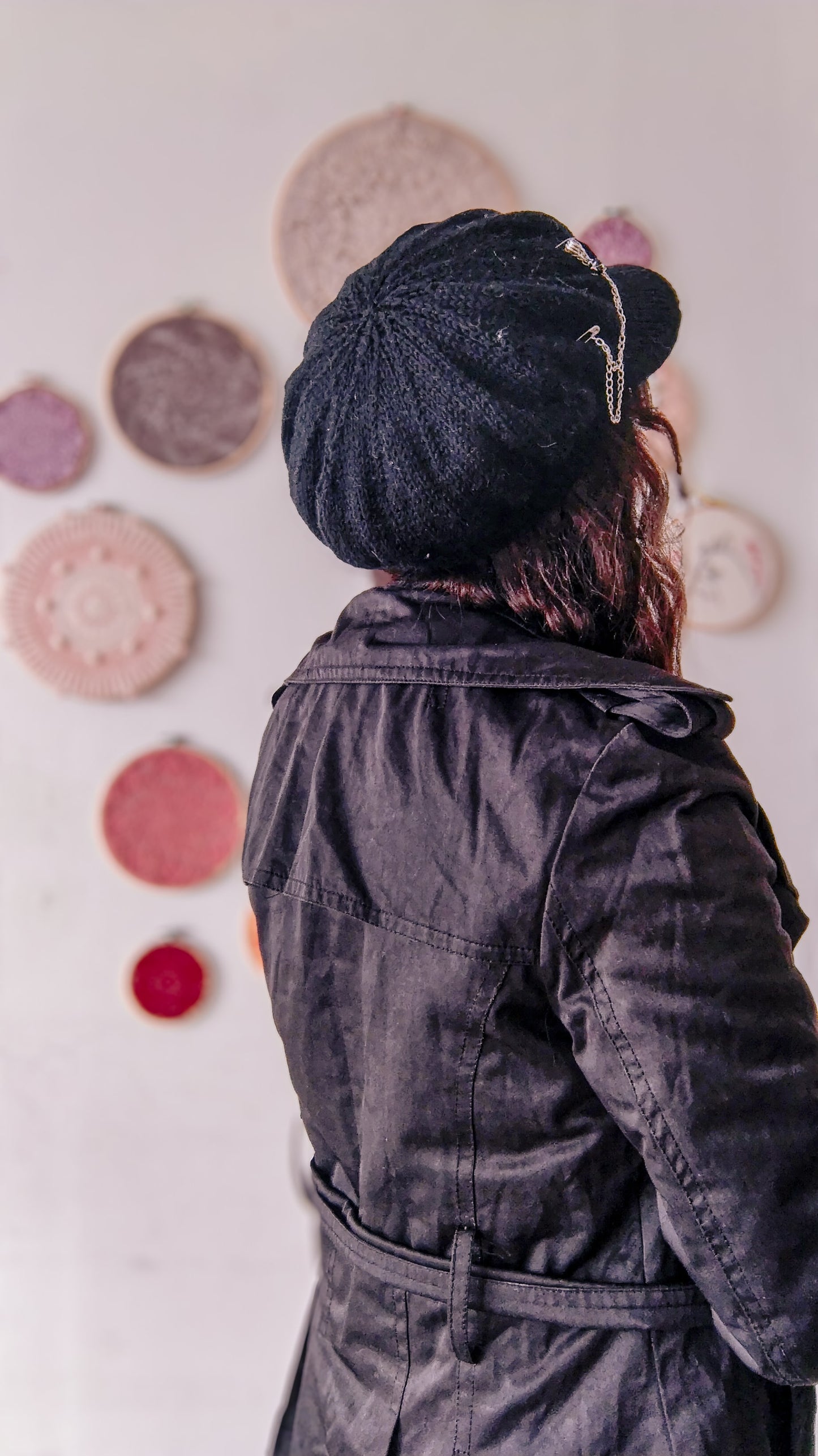 Patrón de tejido mas video "Nana Beret"