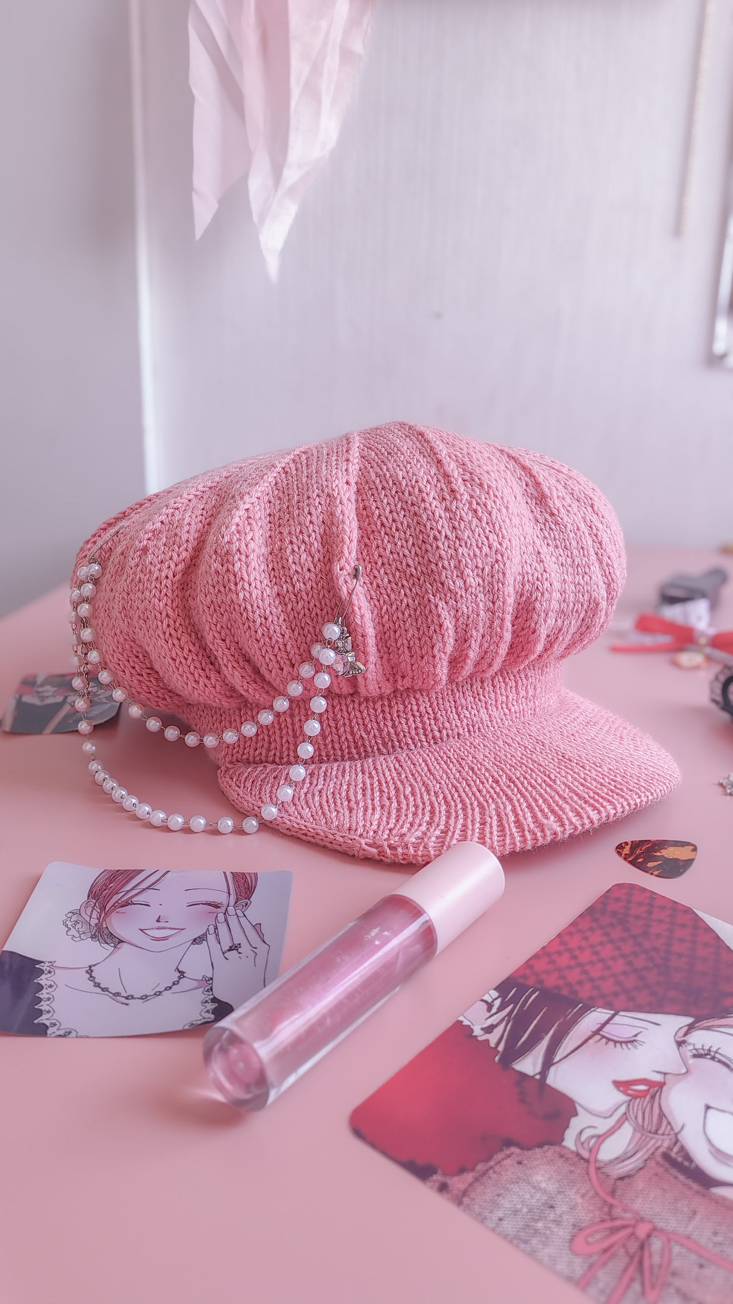 Patrón de tejido mas video "Nana Beret"