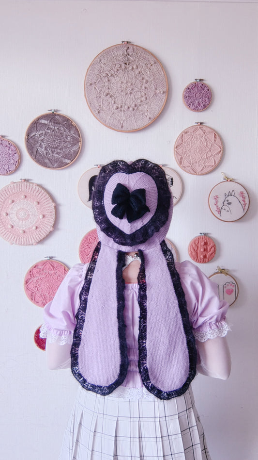 PREVENTA Patrón de tejido mas video "Boina Usagi"