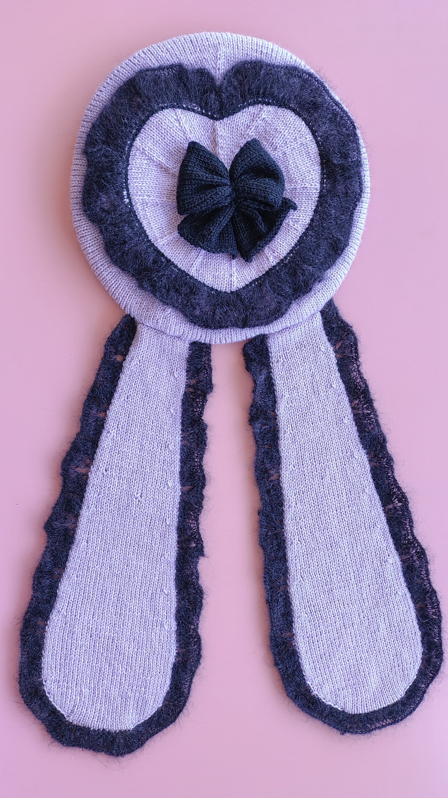 PREVENTA Patrón de tejido mas video "Boina Usagi"