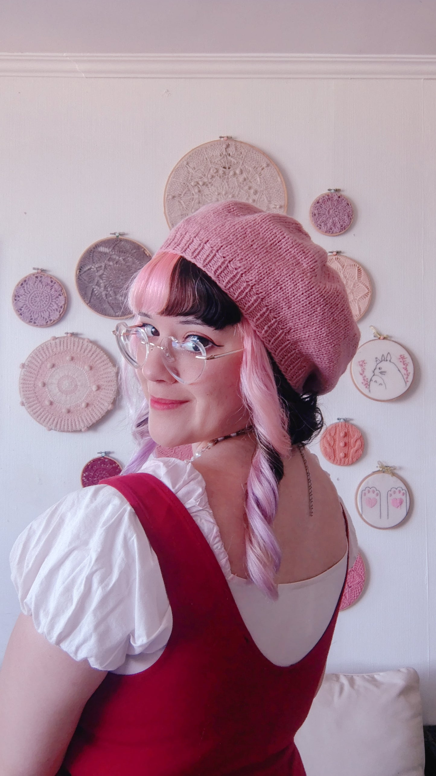 Patrón de Tejido mas video - Boina Simple