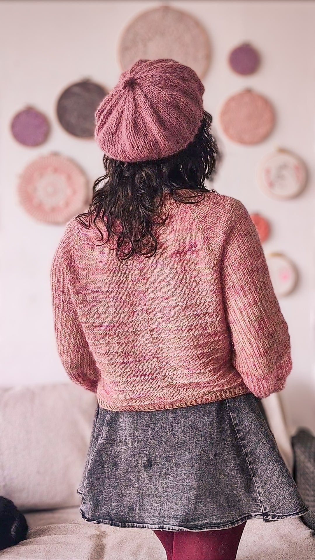 Patrón de Tejido mas video - Boina Simple